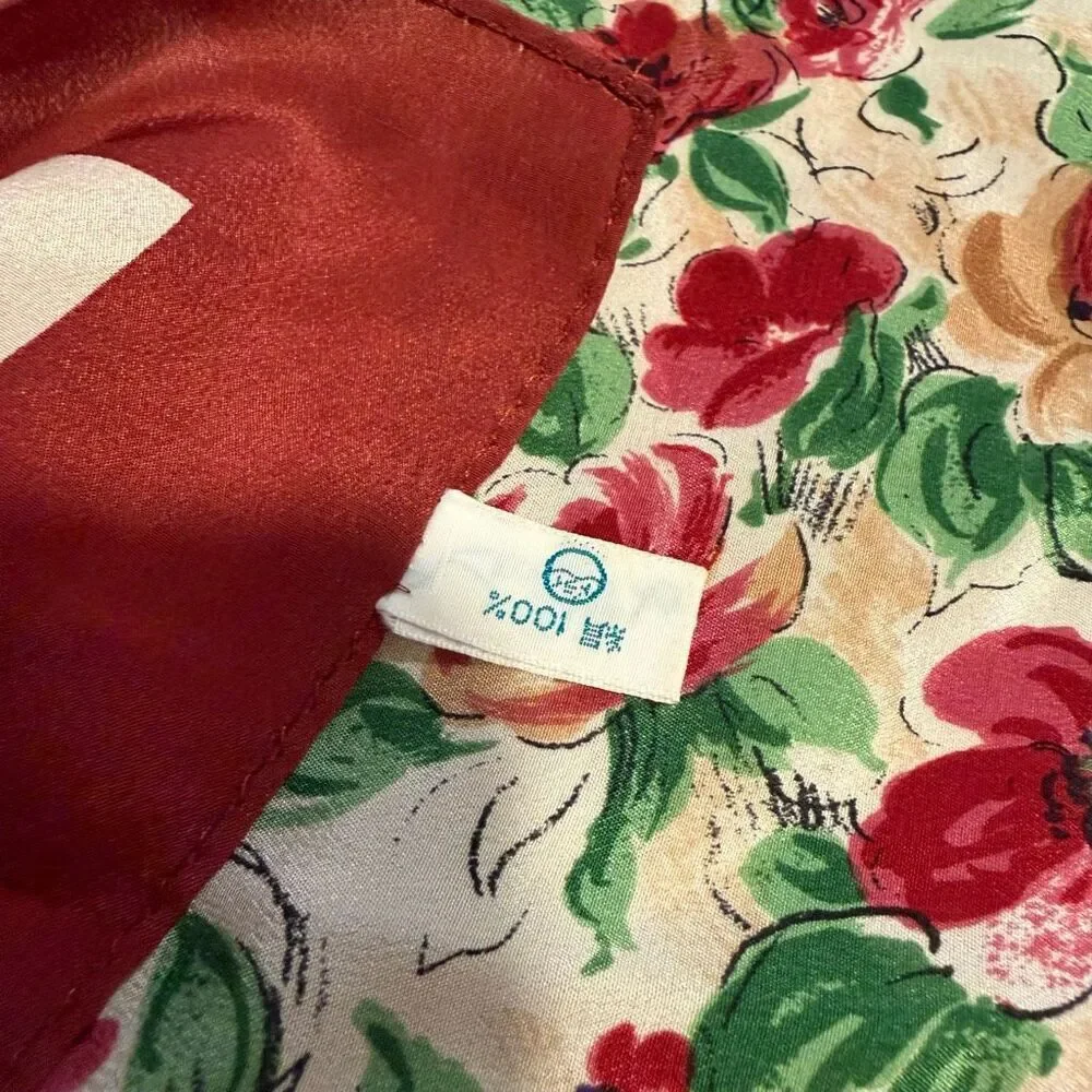 Vintage beautiful silk